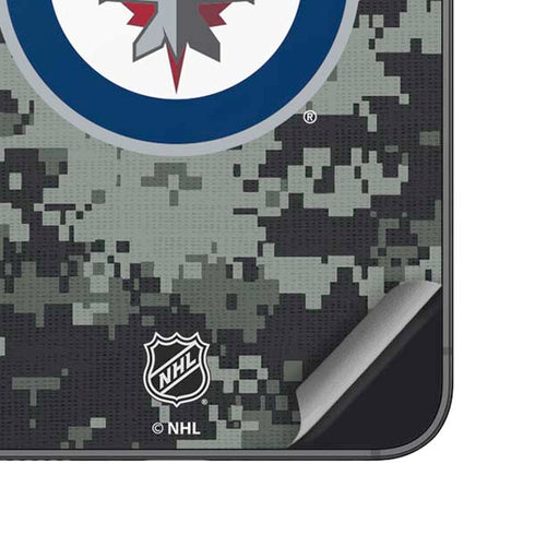 NHL Winnipeg Jets Camo Galaxy S25 Skin
